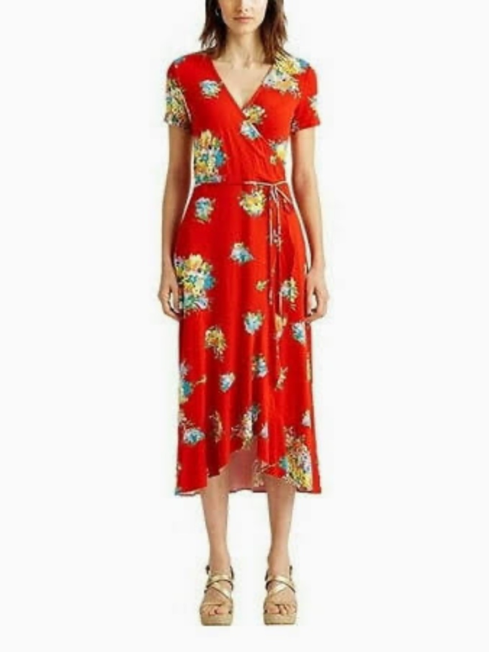 Lauren Ralph Lauren (Black Label) Floral A-Line Lightweight Dress - NWT - Size S